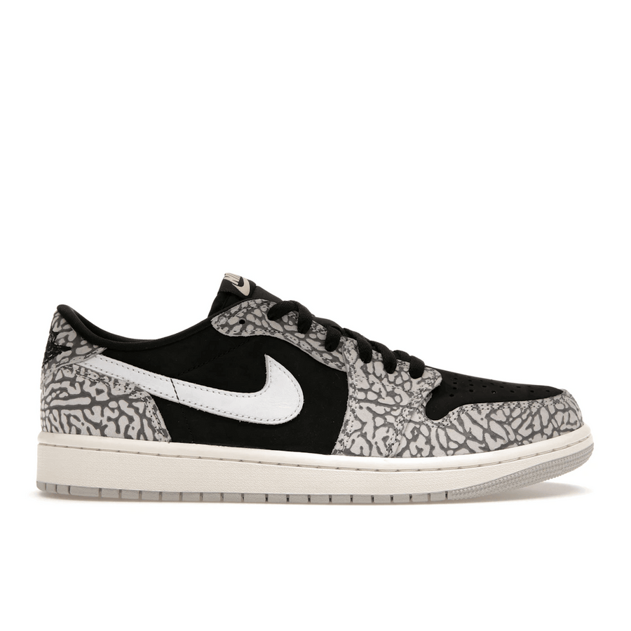 Air Jordan 1 Retro Low AND Black Cement — 36