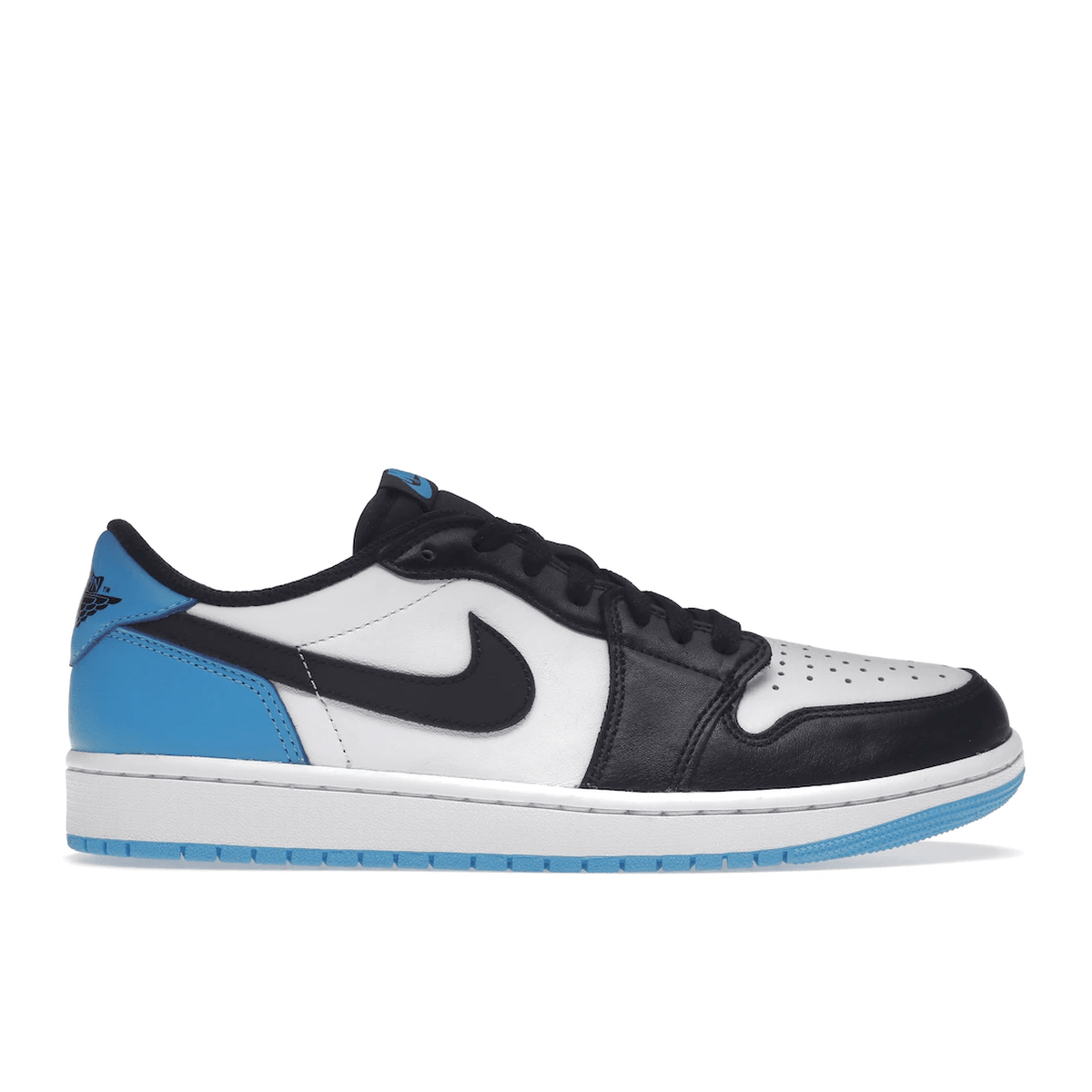 Air Jordan 1 Retro Low AND Black Dark Powder Blue — 36
