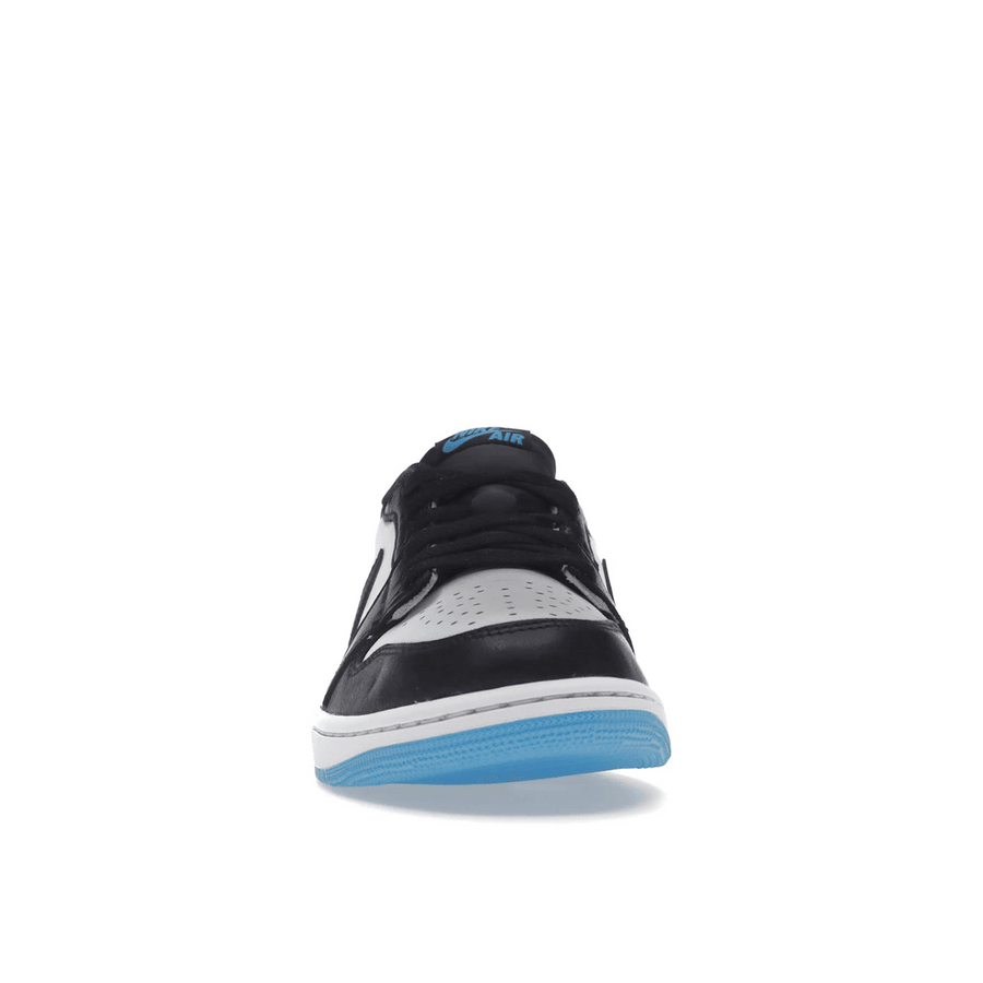 Air Jordan 1 Retro Low AND Black Dark Powder Blue — 36