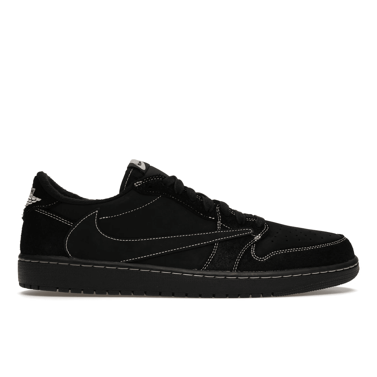 Air Jordan 1 Retro Low AND SP Travis Scott Black Phantom — 36