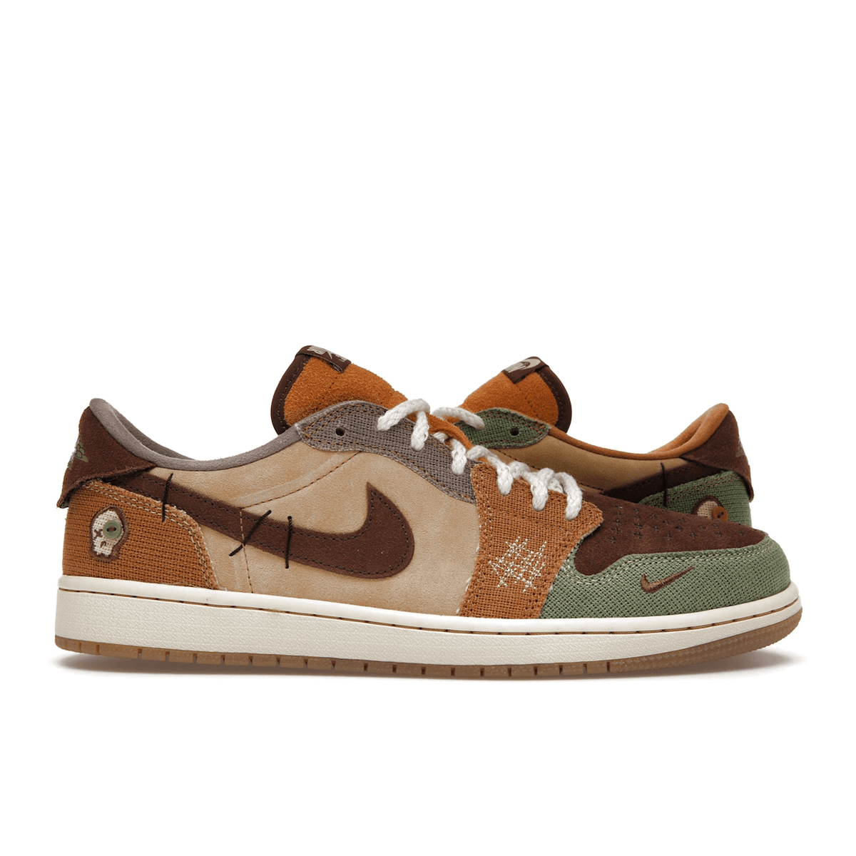 Air Jordan 1 Retro Low AND Zion Williamson Voodoo — 36