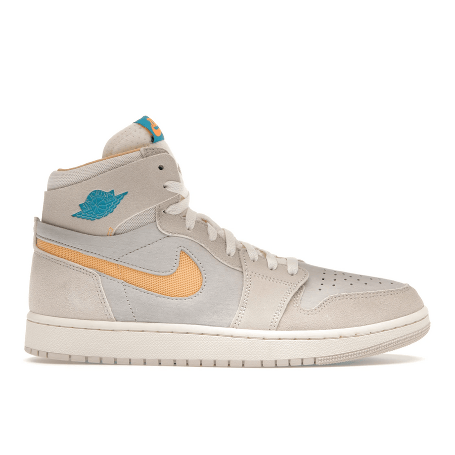 Air Jordan 1 Zoom CMFT 2 Orewood Brown Bright Citrus Sail — 36