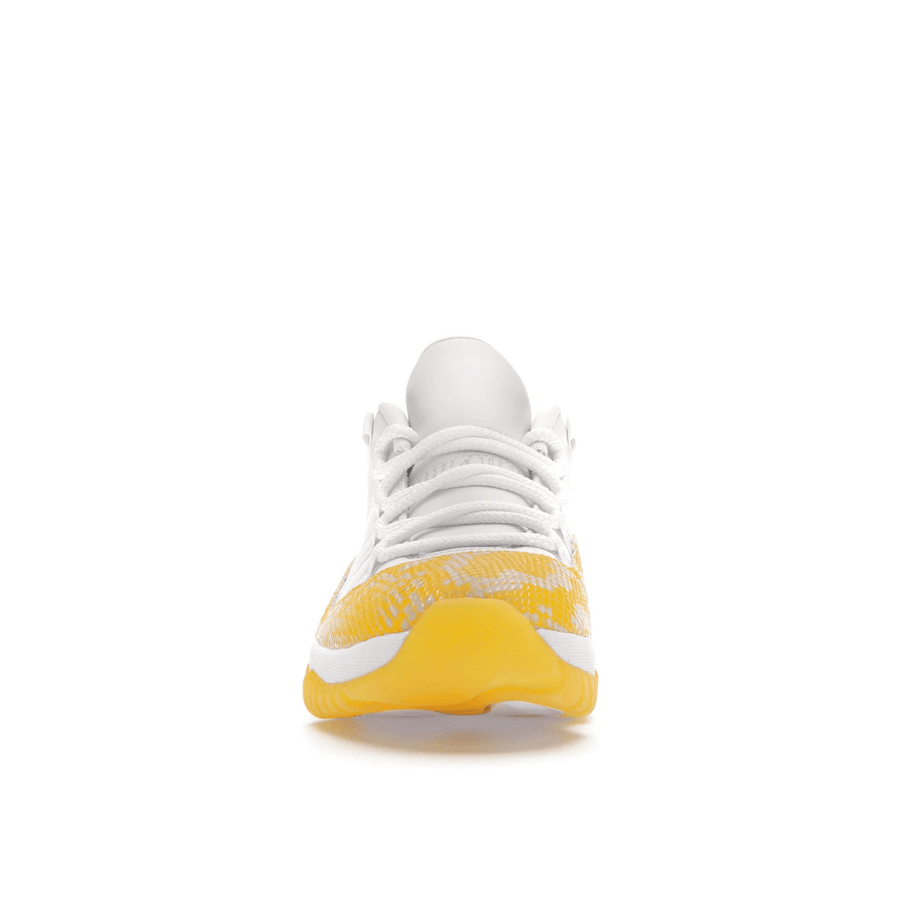 Air Jordan 11 Retro Low Yellow Snakeskin — 36