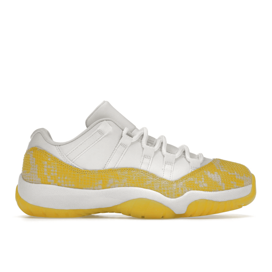 Air Jordan 11 Retro Low Yellow Snakeskin — 36