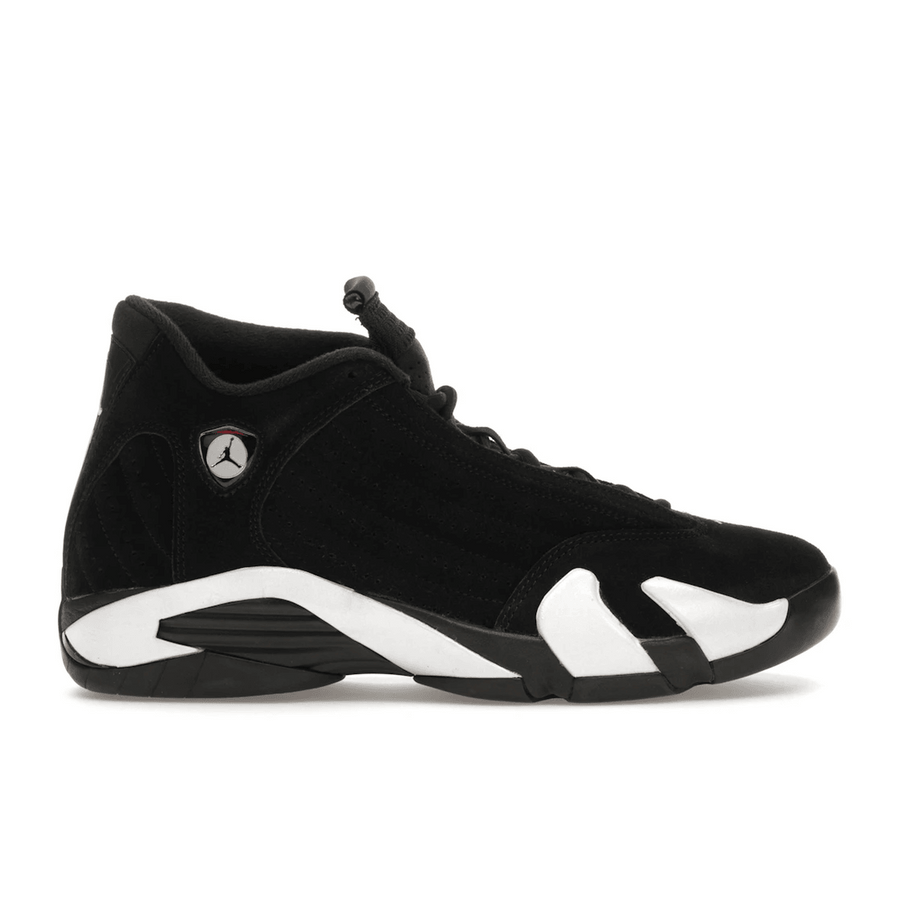 Air Jordan 14 Retro Black White — 36