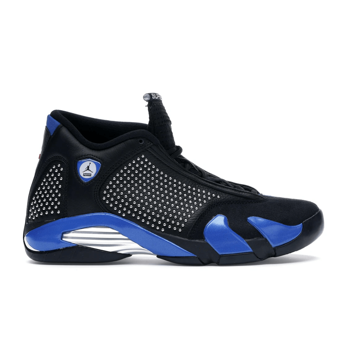 Air Jordan 14 Retro Supreme Black — 36