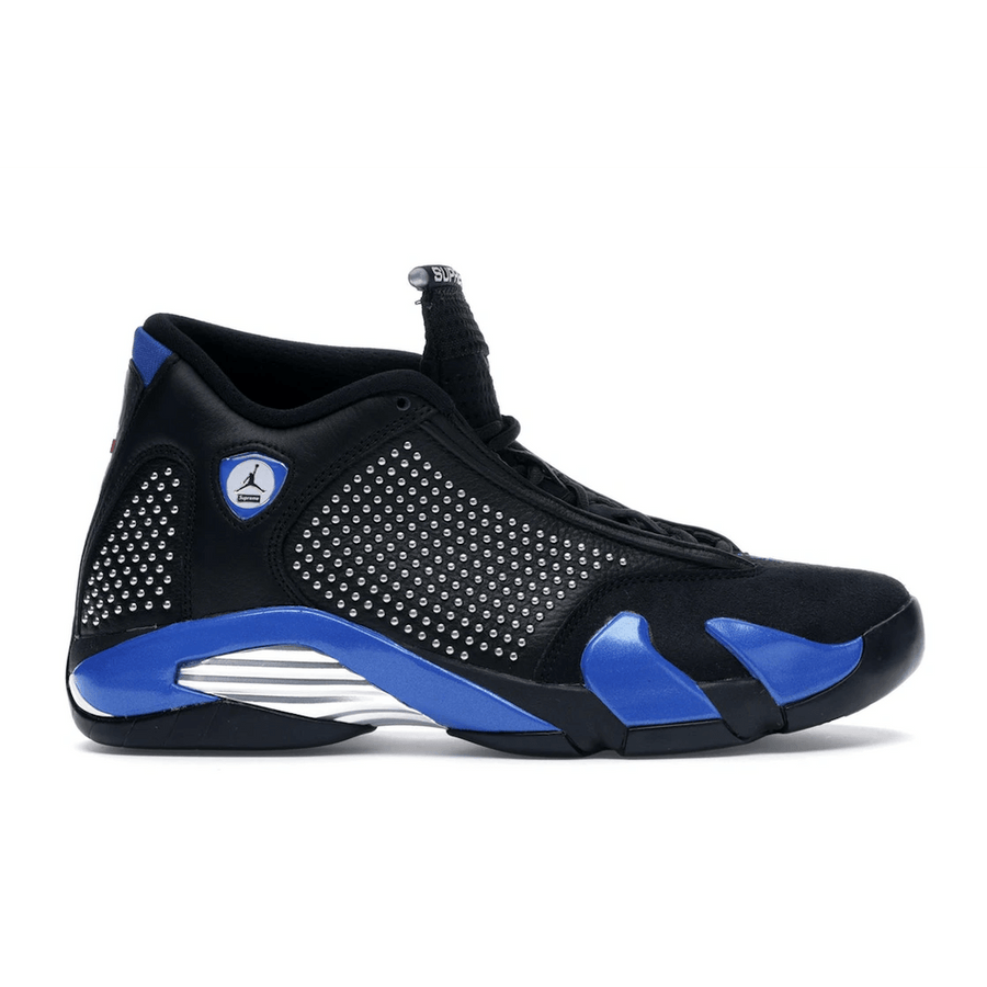 Air Jordan 14 Retro Supreme Black — 36