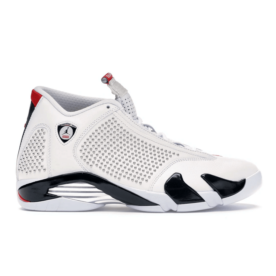 Air Jordan 14 Retro Supreme White — 36
