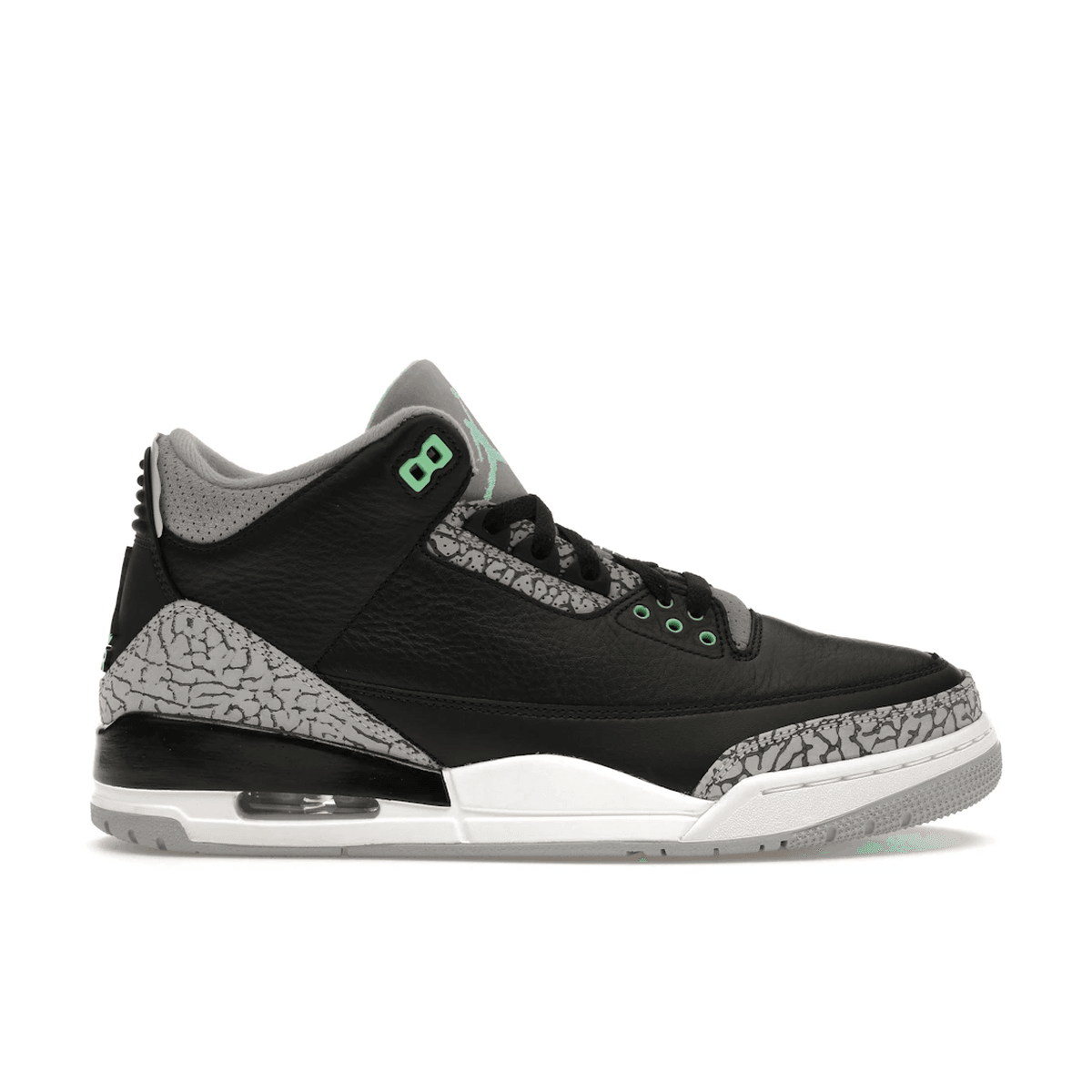 Air Jordan 3 Retro Green Glow — 36