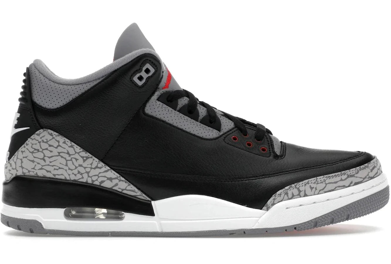 Air Jordan 3 Retro OG Black Cement — 36