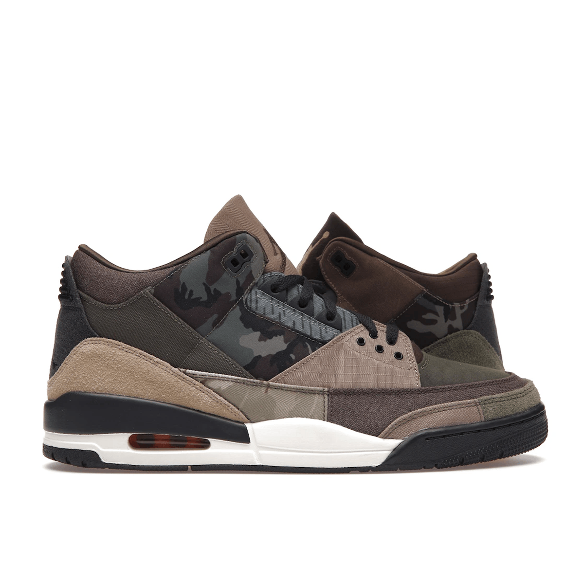 Air Jordan 3 Retro Patchwork Camo — 36