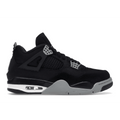 Air Jordan 4 Retro Black Canvas