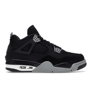 Air Jordan 4 Retro Black Canvas