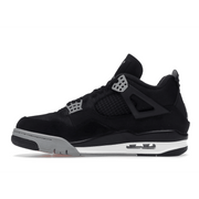Air Jordan 4 Retro Black Canvas