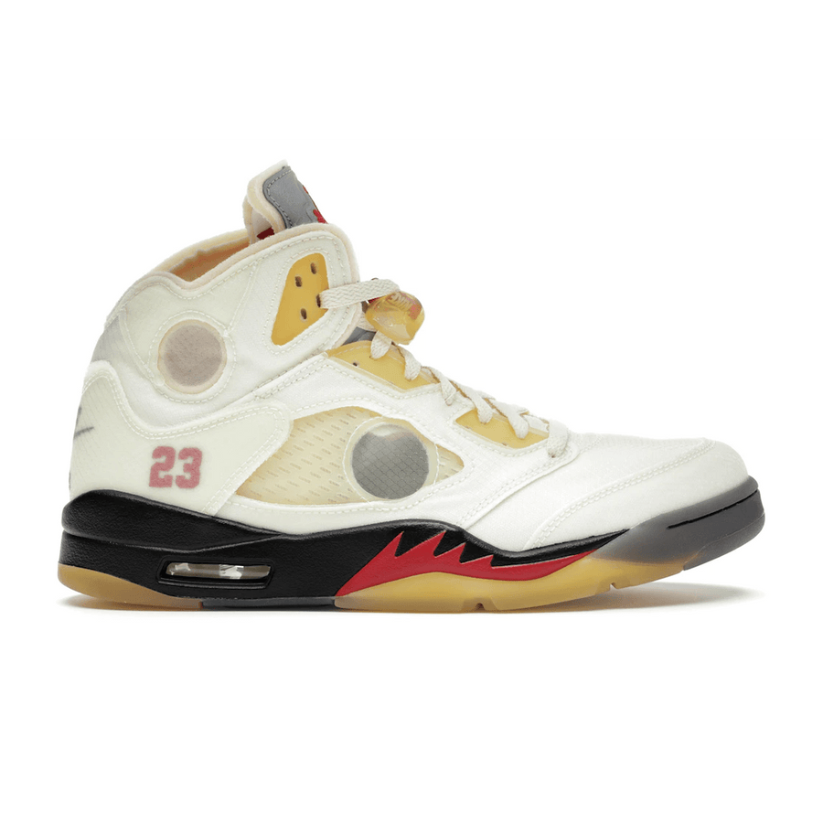 Air Jordan 5 Retro Off-White Sail — 36