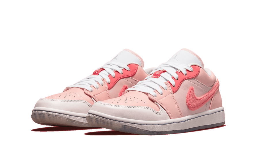 Air Jordan 1 Low Pink Mighty Swooshes — 36