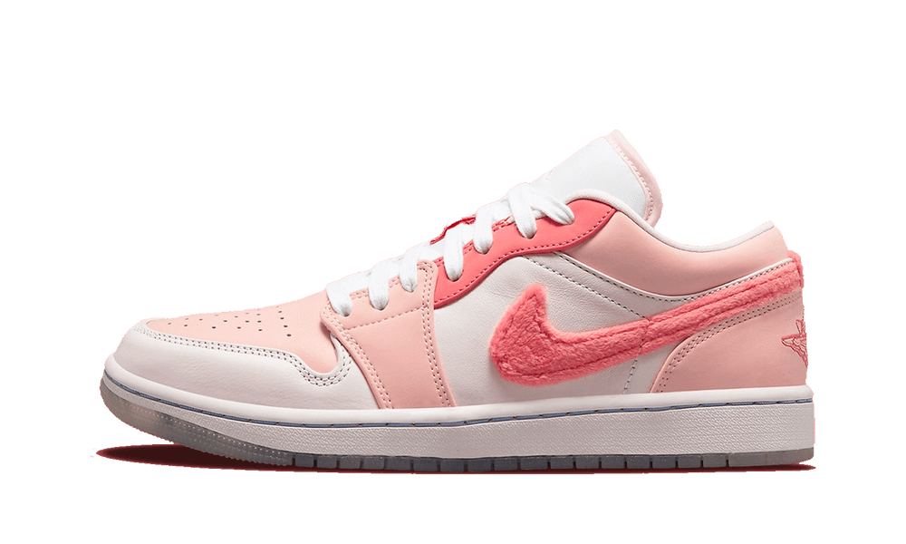 Air Jordan 1 Low Pink Mighty Swooshes — 36