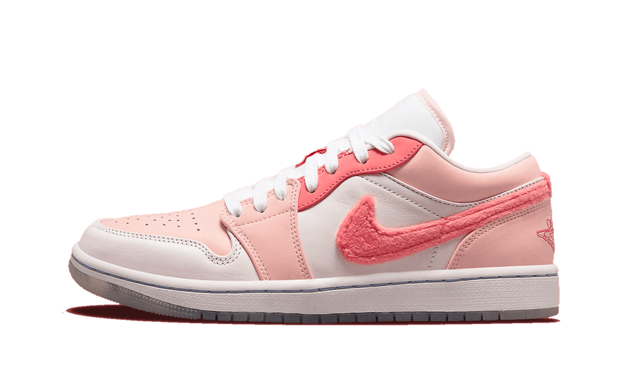 Air Jordan 1 Low Pink Mighty Swooshes — 36