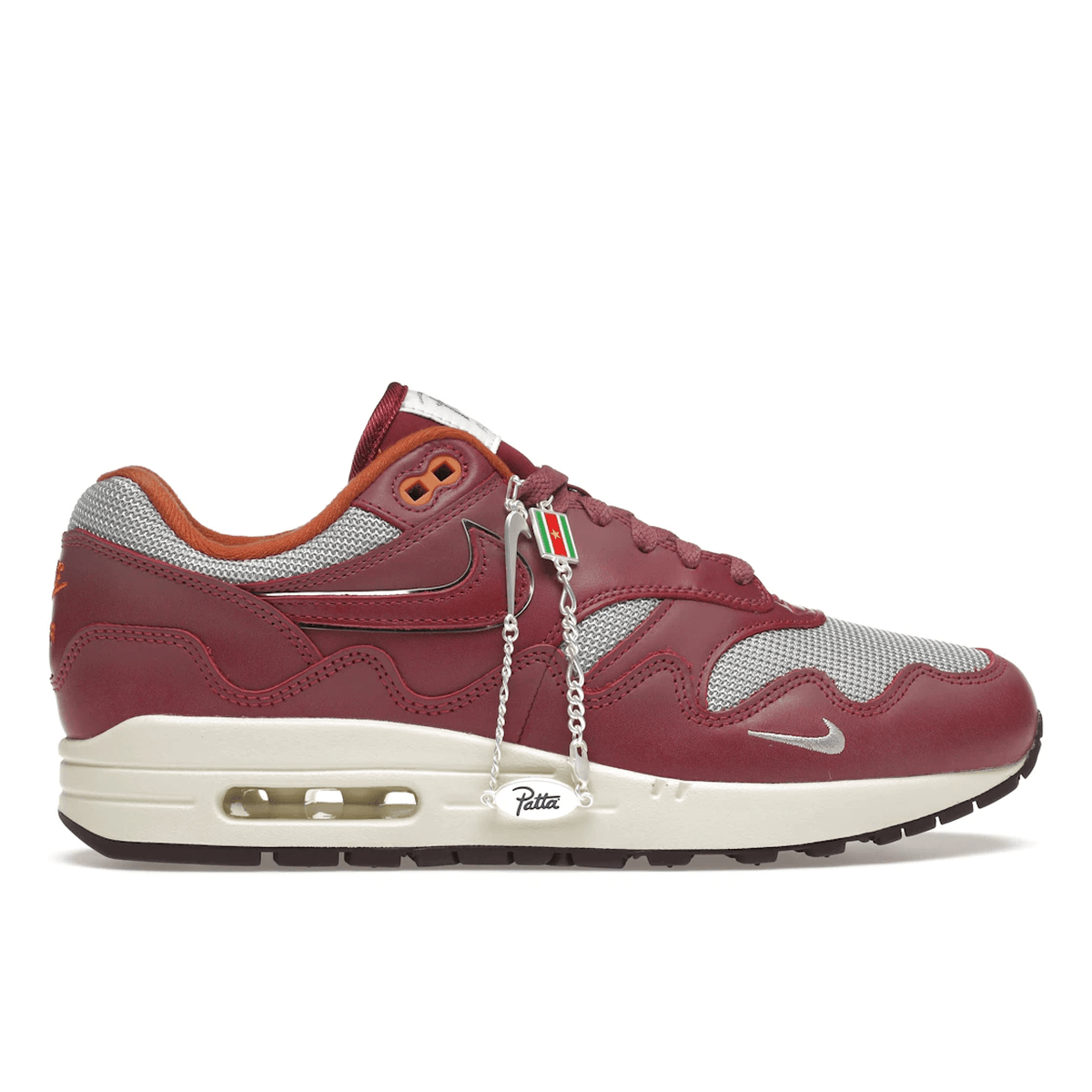 Air Max 1 x Patta Waves Maroon — 36