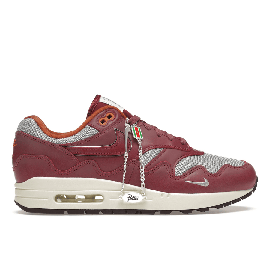 Air Max 1 x Patta Waves Maroon — 36