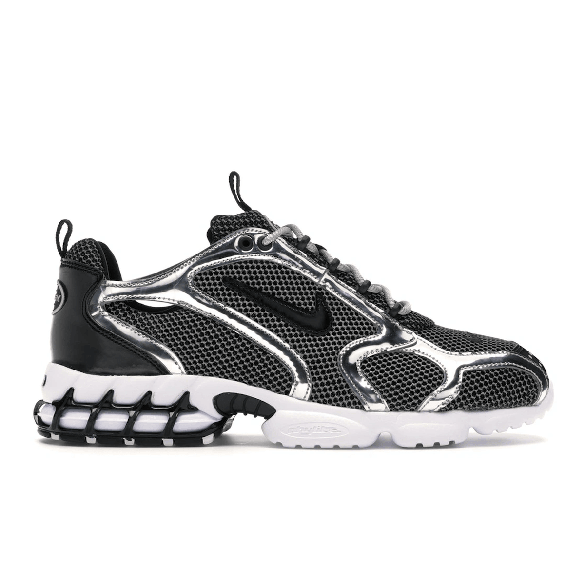 Air Zoom Spiridon Cage 2 X Stussy Pure Platinum — 36