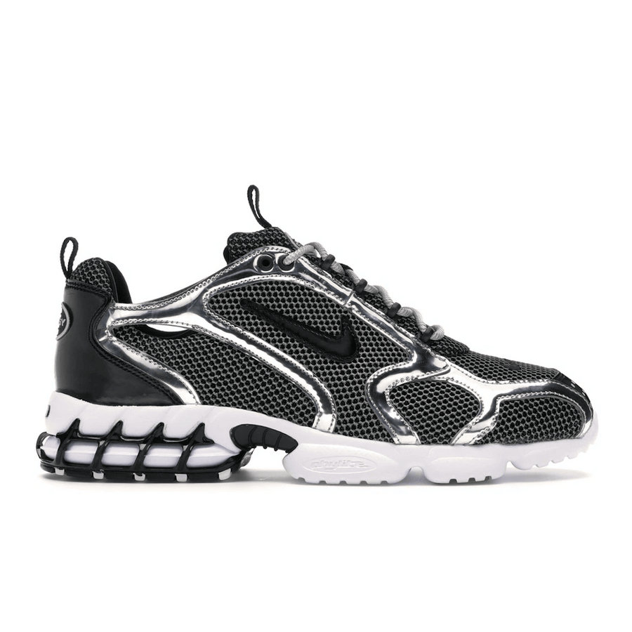 Air Zoom Spiridon Cage 2 X Stussy Pure Platinum — 36