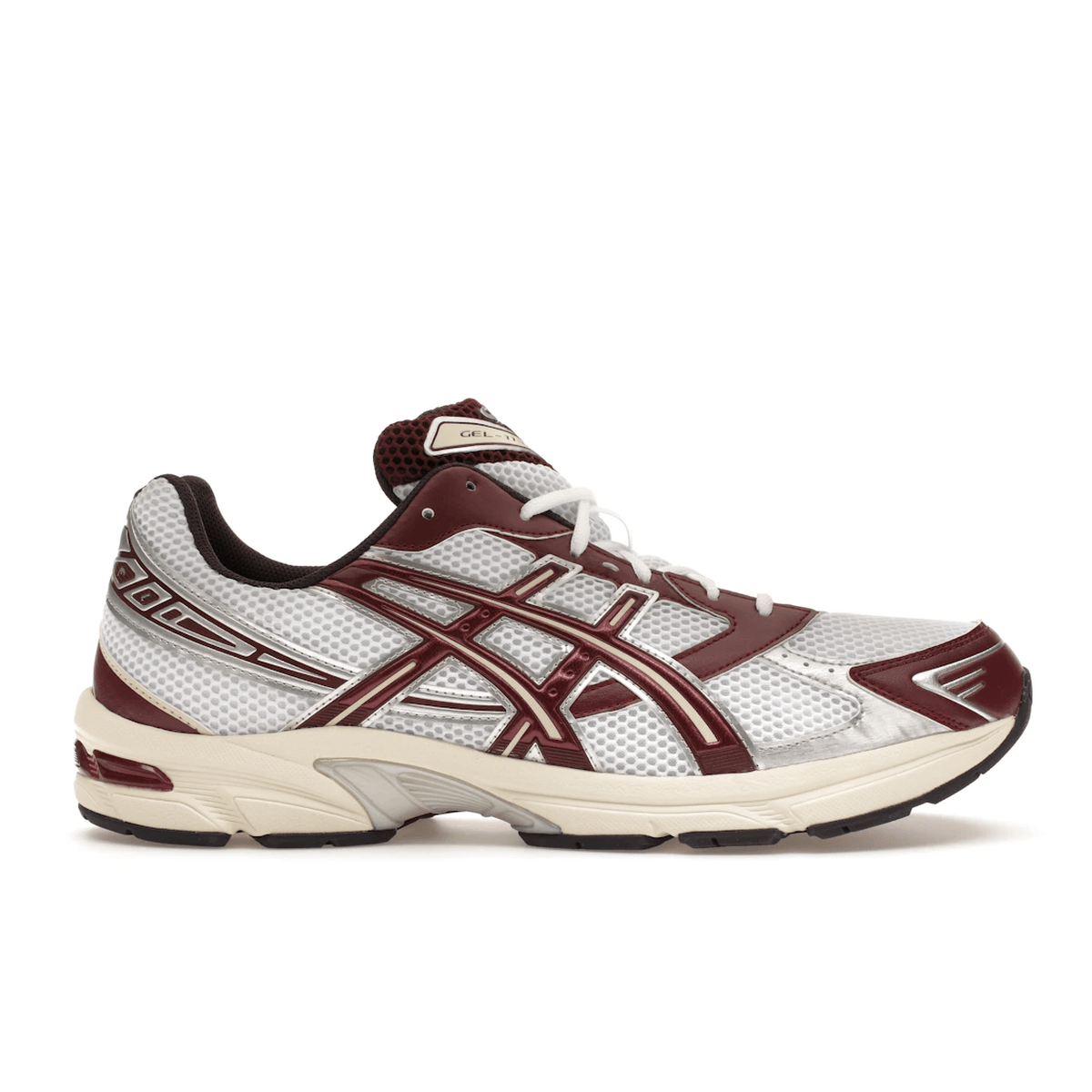 ASICS Gel-1130 White Maroon Banner — 36