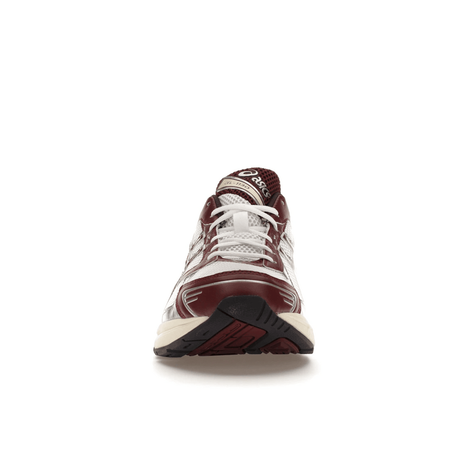 ASICS Gel-1130 White Maroon Banner — 36