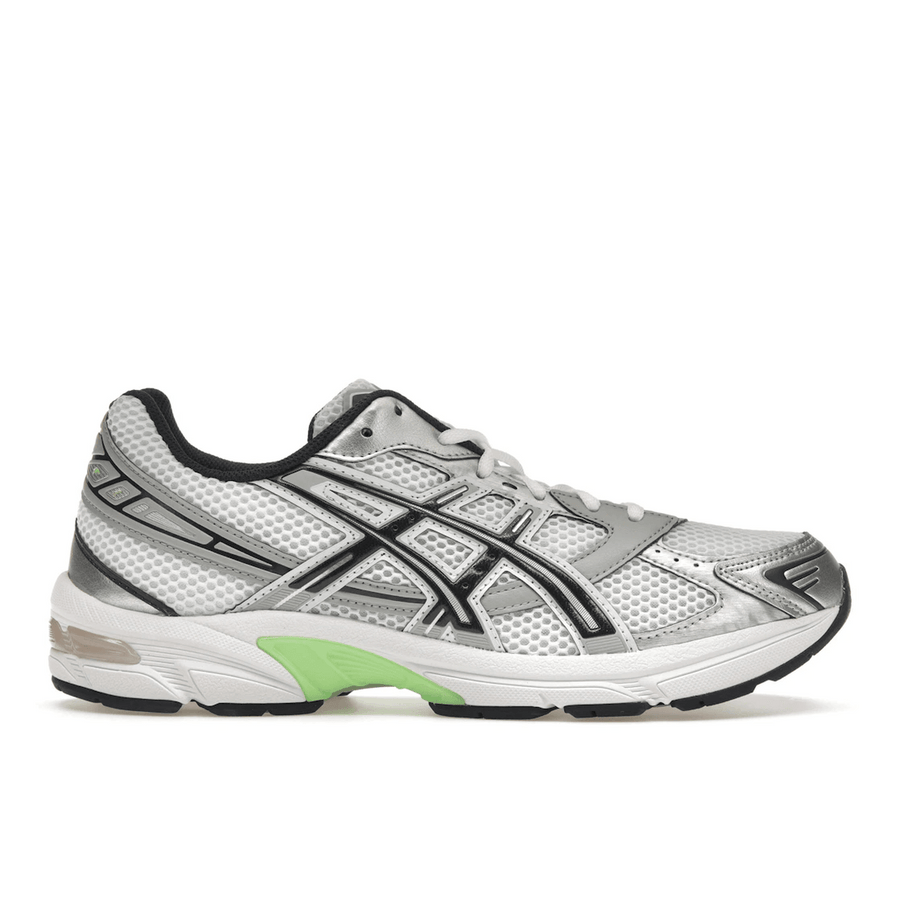 ASICS Gel-1130 White Mid Gray Lime Green — 36