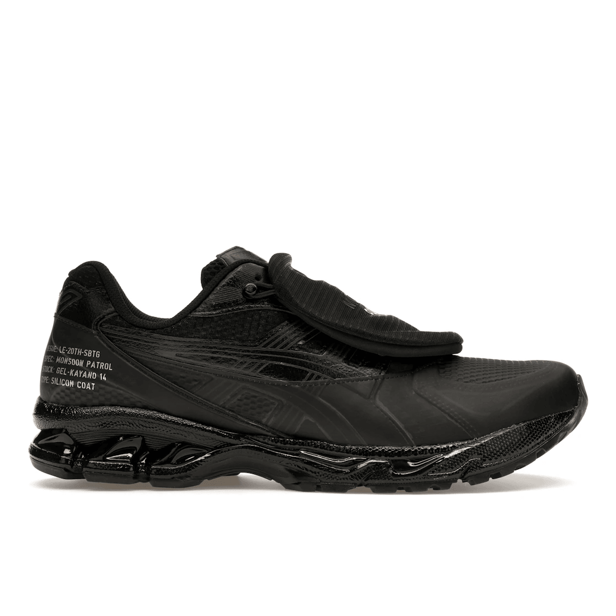 ASICS Gel-Kayano 14 SBTG x Limited Edt Monsoon Patrol Black — 36