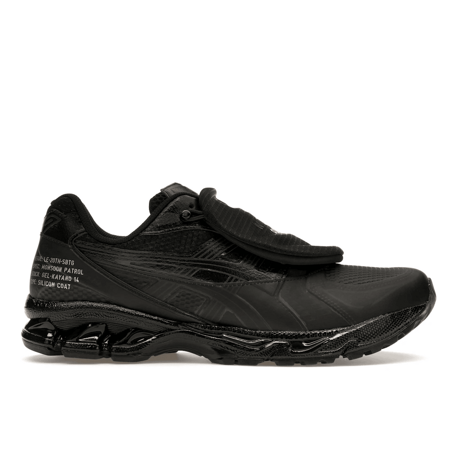 ASICS Gel-Kayano 14 SBTG x Limited Edt Monsoon Patrol Black — 36