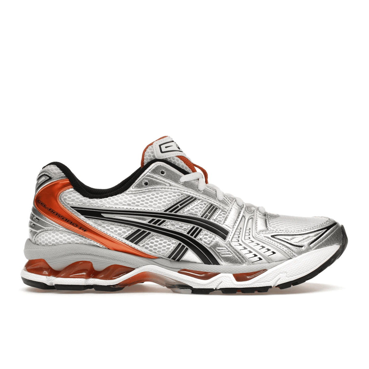 ASICS Gel-Kayano 14 White Piquant Orange — 36