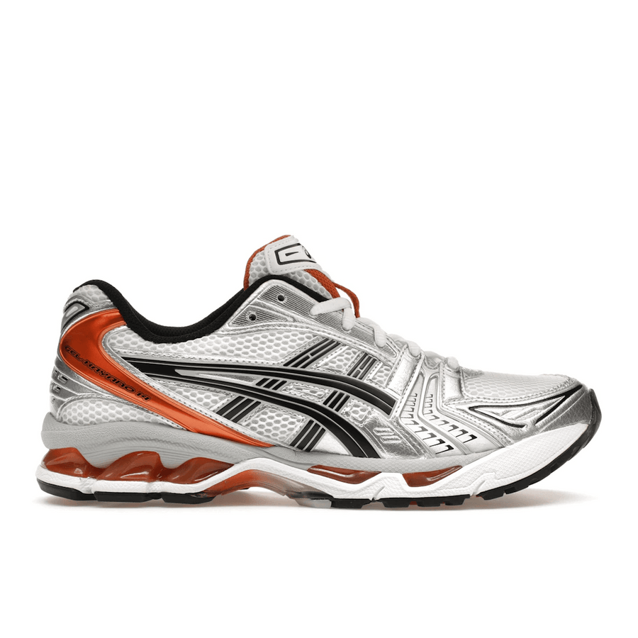 ASICS Gel-Kayano 14 White Piquant Orange — 36