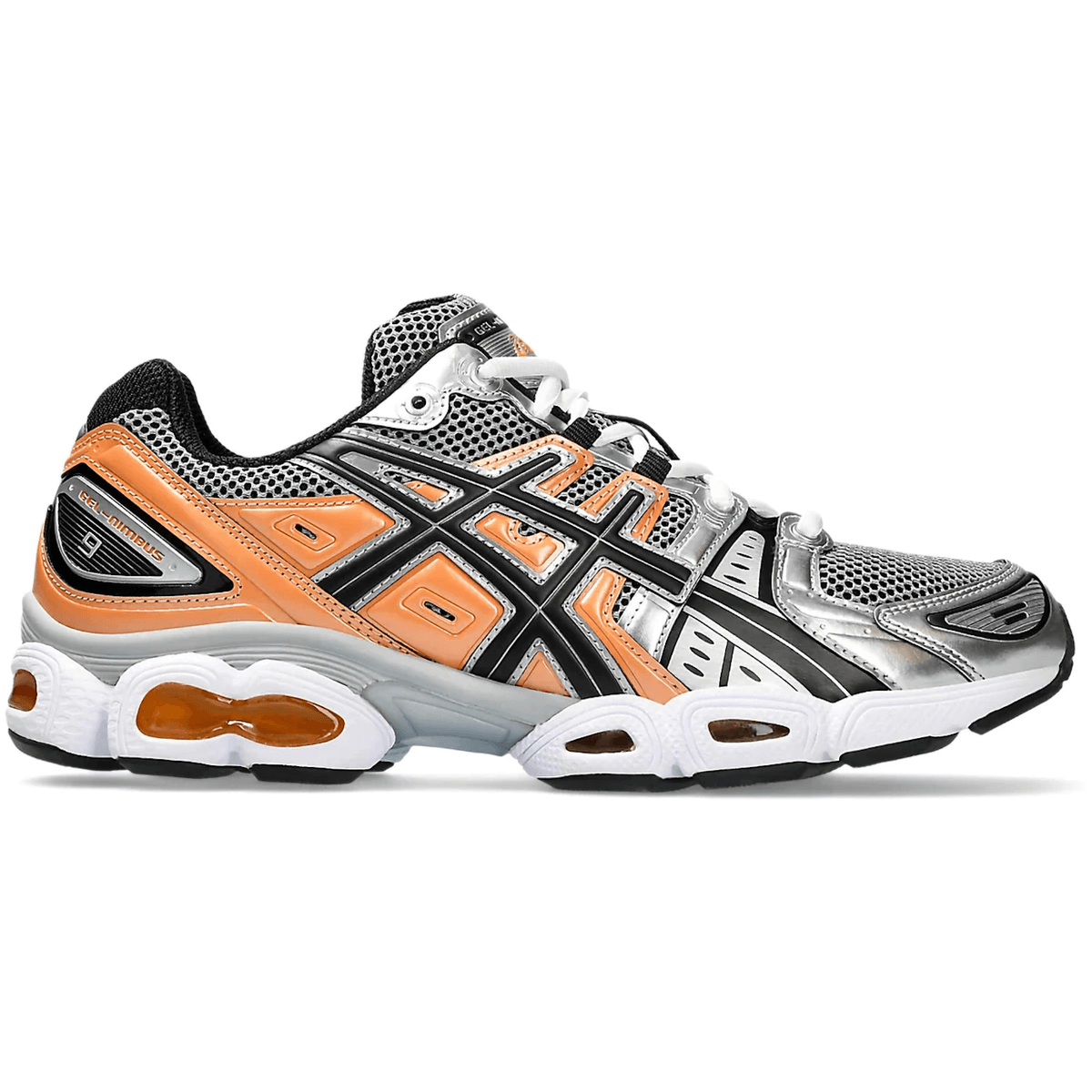 ASICS Gel-Nimbus 9 Sheet Rock Orange Lily — 36