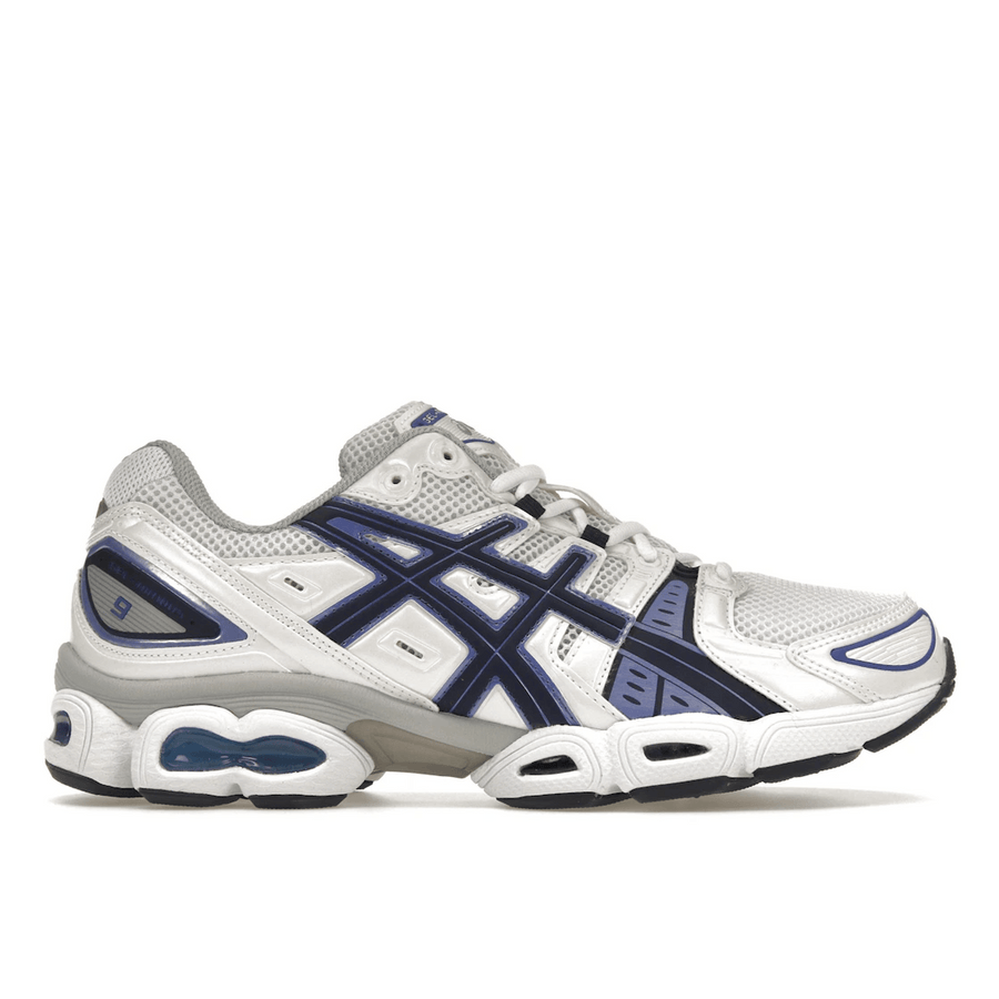 ASICS Gel-Nimbus 9 White Indigo Blue — 36