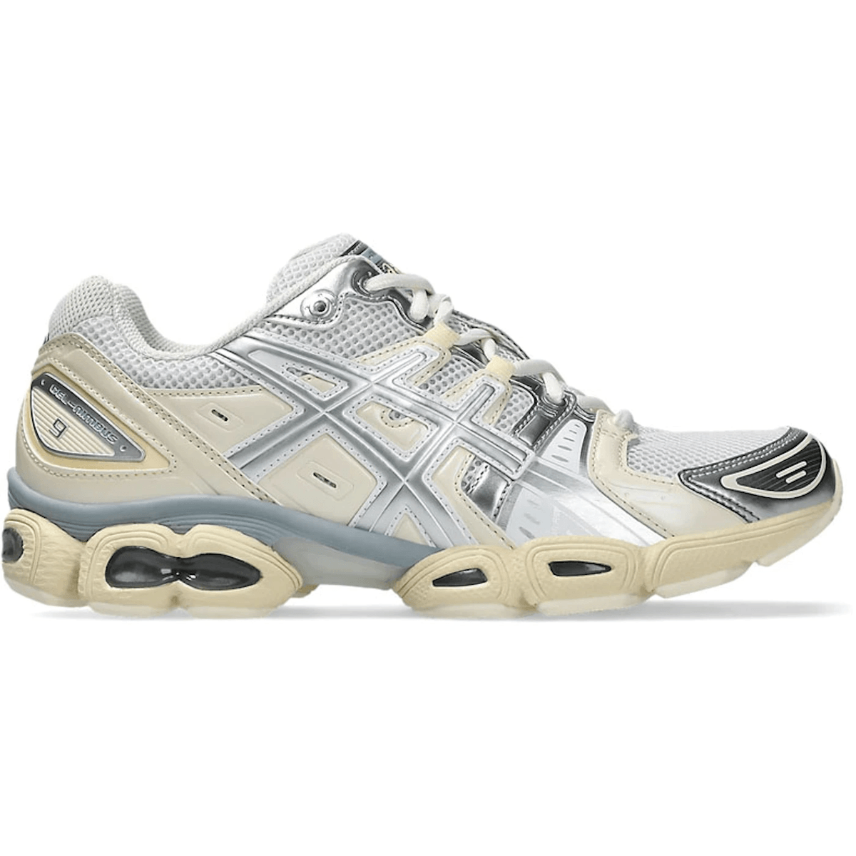 ASICS Gel-Nimbus 9 White Pure Silver — 36