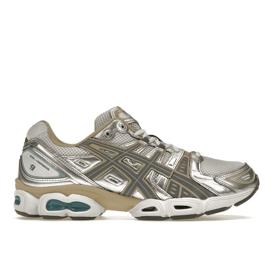 ASICS Gel-Nimbus 9 White Steel Grey — 36