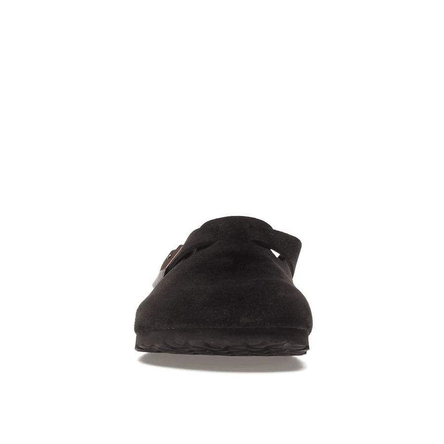 Birkenstock Boston Soft Footbed Suede Mocha — 36