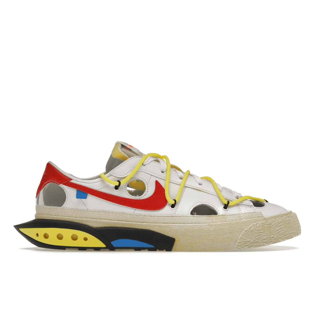 Blazer Low x Off-White University Red — 36