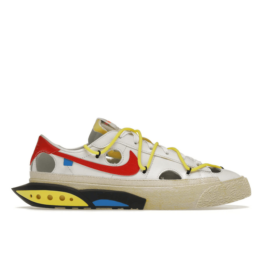 Blazer Low x Off-White University Red — 36