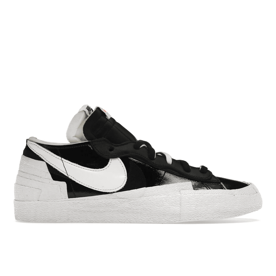 Blazer Low x Sacai Black Patent Leather — 36