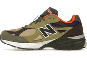 New Balance 990v3 MiUSA Teddy Santis Khaki Orange