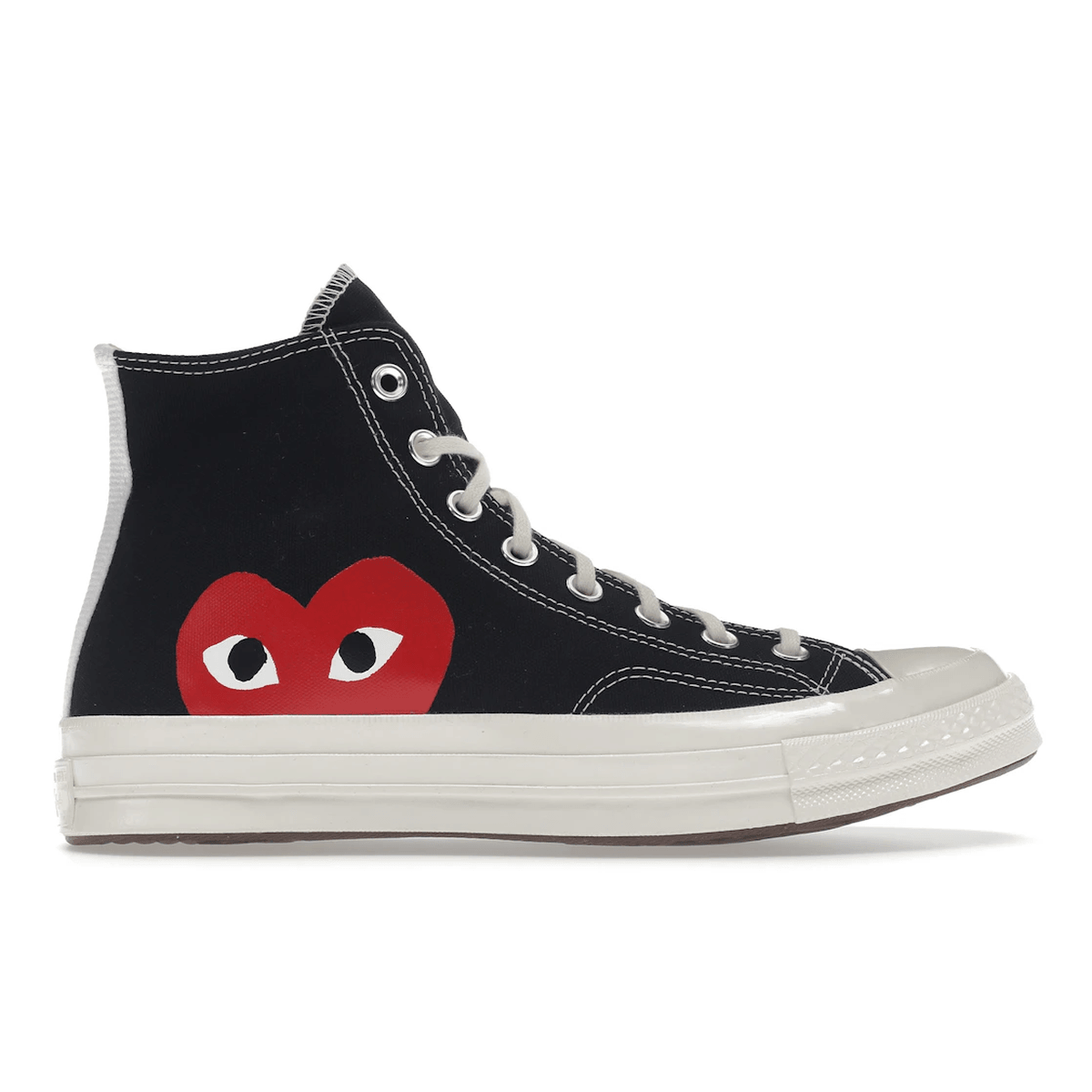 Converse Chuck Taylor All Star 70 Hi Comme des Garcons PLAY Black — 36