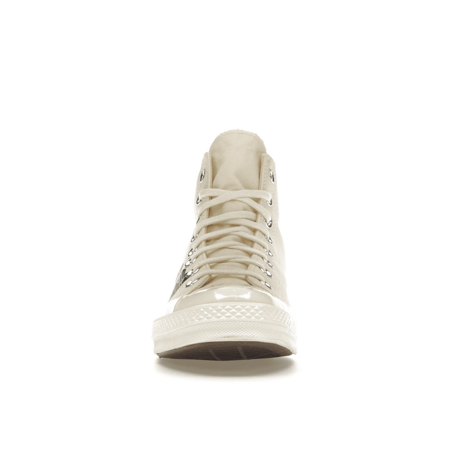 Converse Chuck Taylor All Star 70 Hi Comme des Garcons PLAY Multi-Heart Milk — 36