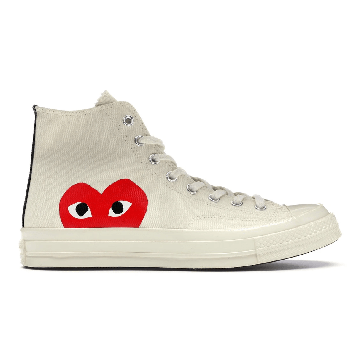 Converse Chuck Taylor All Star 70 Hi Comme des Garcons PLAY White — 36
