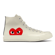 Converse Chuck Taylor All Star 70 Hi Comme des Garcons PLAY White