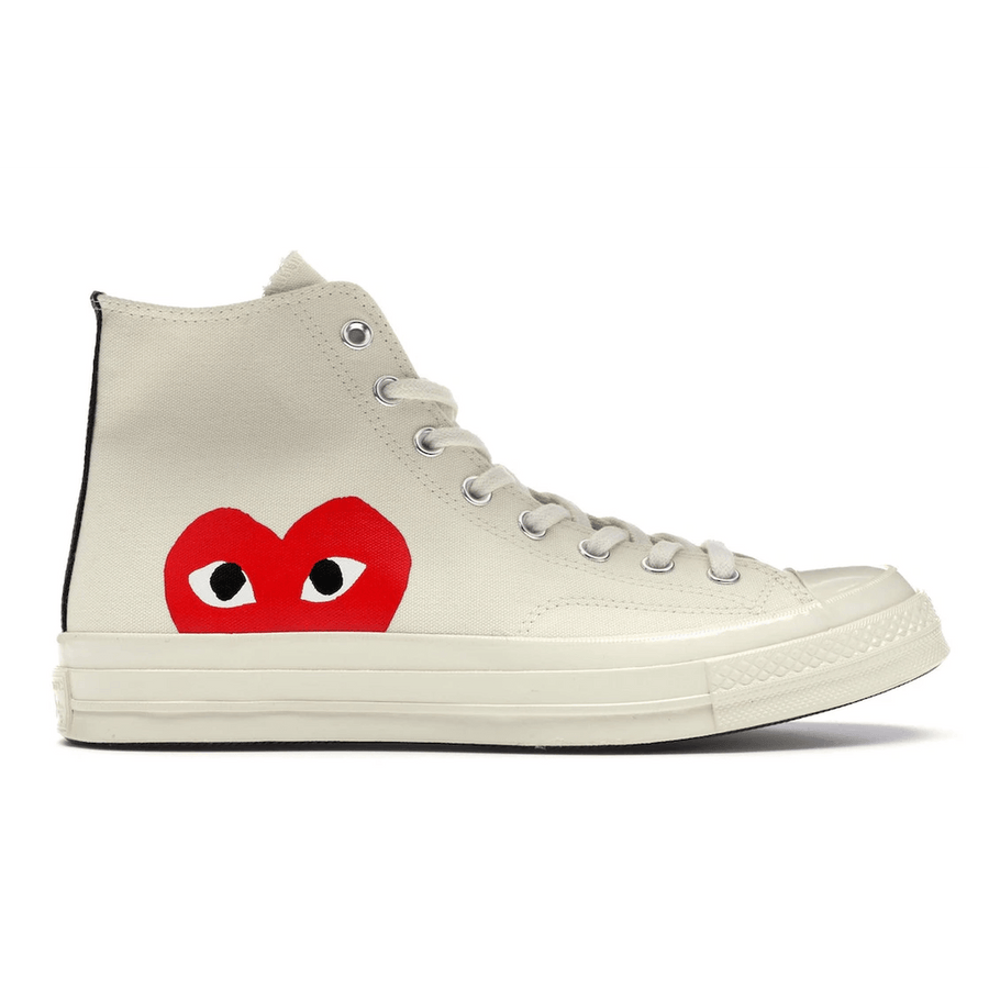 Converse Chuck Taylor All Star 70 Hi Comme des Garcons PLAY White — 36