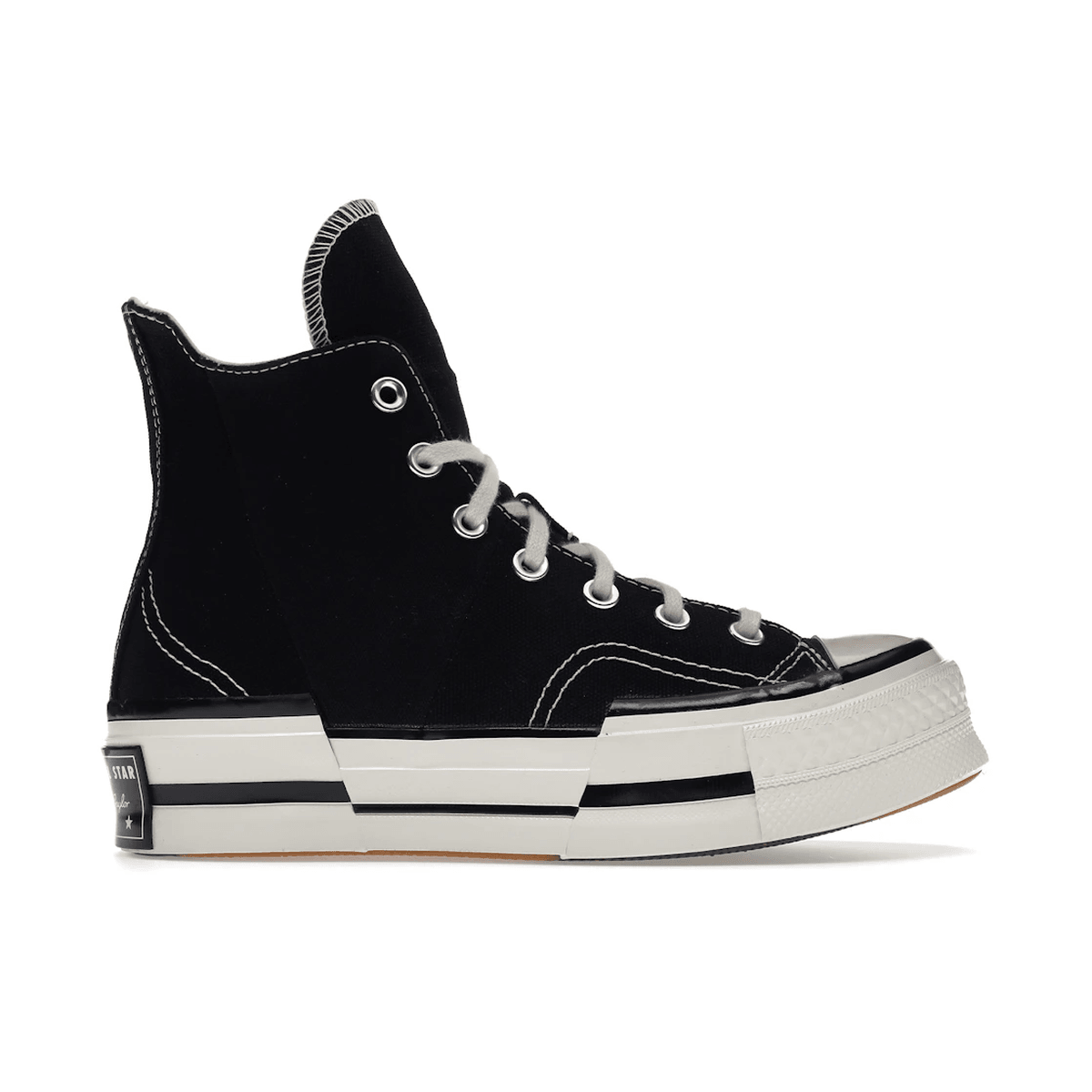 Converse Chuck Taylor All Star 70 Hi Plus Canvas Black White — 36