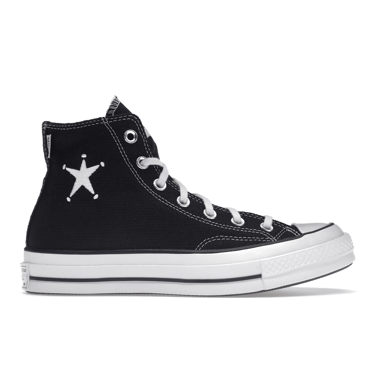 Converse Chuck Taylor All Star 70 Hi Stussy Black — 36