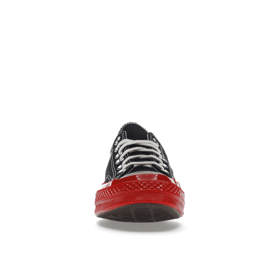 Converse Chuck Taylor All Star 70 Ox Comme des Garcons PLAY Black Red Midsole — 36